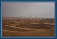 Sand dunes in Oman